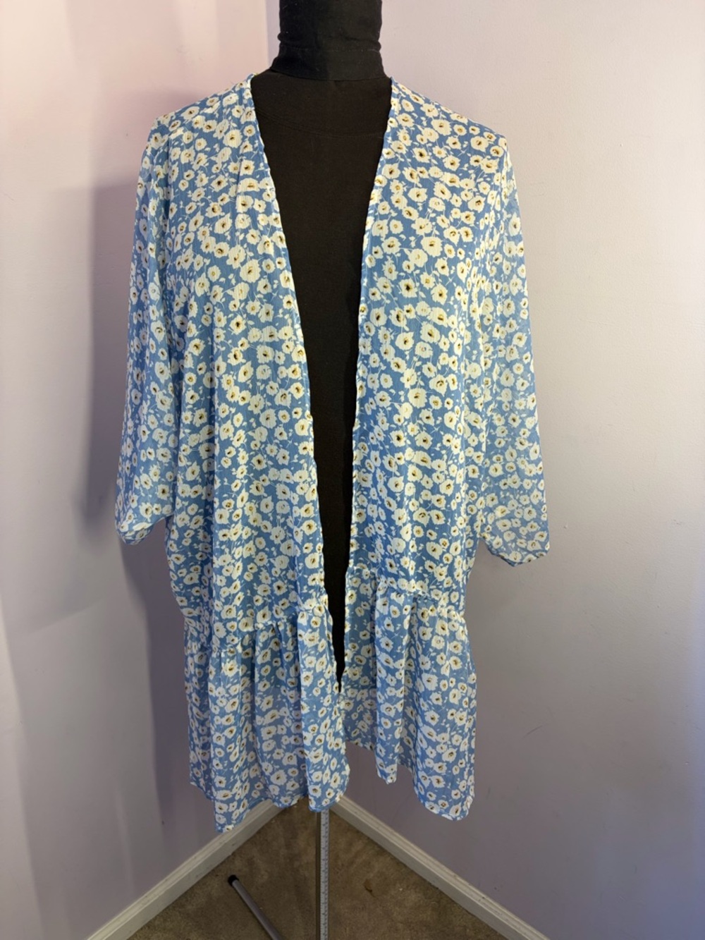 MTS Sheer Kimono/Cover Up ,Size L